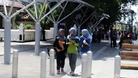 Adanya jalur pedestrian ini akan membuat wisatawan betah untuk berjalan kaki di sepanjang Malioboro.
