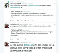 Dwi Estiningsih Bantah Pernyataan Pengacara Soal Minta Maaf ke Pelapor
