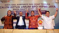 Empat calon tersebut, nantinya akan bertarung memperebutkan kursi Ketua Umum HIPMI Jaya periode 2017-2020 pada Musyawarah Daerah (Musda) XVI.