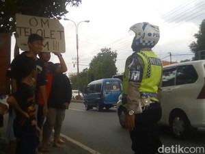 Didatangi Polisi, Pemburu Om Telolet Om di Mojokerto Kabur