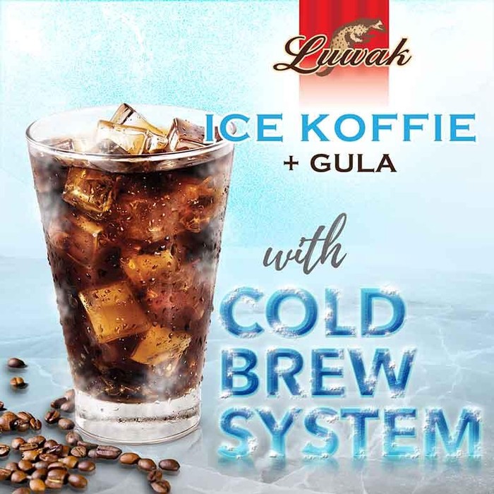 Ikuti Trend Café Jepang, Luwak Populerkan Kopi Hitam Dingin Rendah Asam dan Kafein