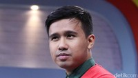 Wiih, tatapan tajam dari seleb yang akrab disapa Jojo itu. Pool/Ismail/detikFoto.