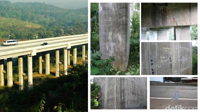 Jembatan Cisomang Bergeser 53 Cm, Menteri PU: Mobil Kecil Boleh Lewat