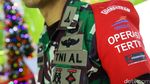 Sterilisasi Stasiun Gambir Jelang Natal