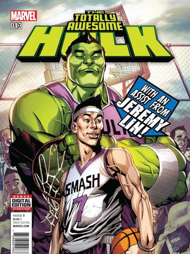 Ada Pebasket NBA Jeremy Lin di Komik Hulk