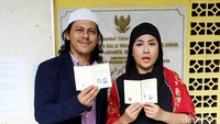 Mayky resmi menikahi Ria Irawan pada Jumat, 23 Desember 2016. Pool/Palevi S/detikFoto.