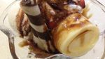 Menikmati Chococro Lembut Isi Banana Walnut dan Matcha