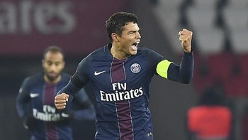 23. Thiago Silva - PSG - 12,5 juta follower. Foto: AFP PHOTO / FRANCK FIFE