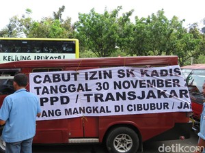 TransJ Dibekukan karena Protes Sopir Angkot, BPTJ: Kami Atur!