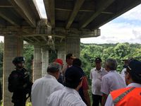  Tinjau Jembatan Cisomang, Menteri Basuki: Pergeserannya 57 Cm tapi Masih Aman