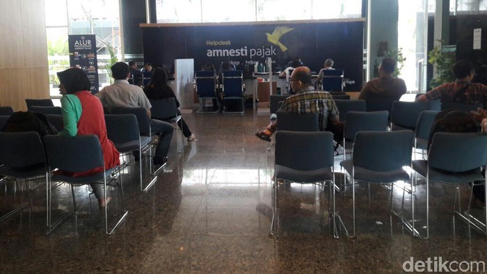 Proses Cepat, Antrean Tax Amnesty di Kantor Pusat DJP Sudah Sepi