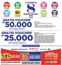 Diskon 40% Philips Lampu LED di Transmart Carrefour