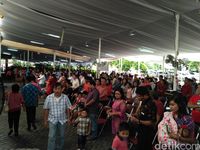 Lomba Pohon Daur Ulang Meriahkan Natal di Gereja Santo Bartolomeus Bekasi