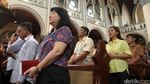 Suasana Natal di Gereja Katedral