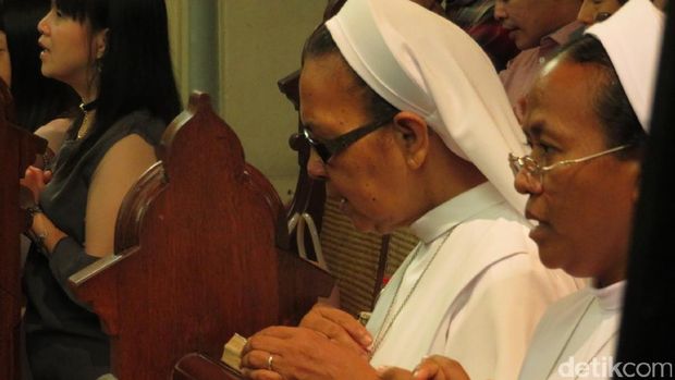 Uskup Agung Jakarta Pimpin Misa Natal di Gereja Katedral Jakarta Pagi Ini