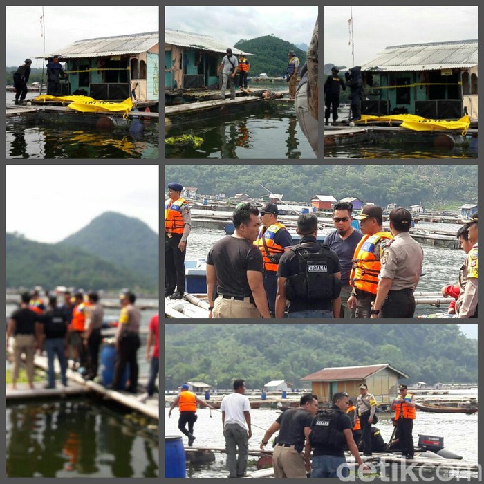Penampakan Teroris yang Tewas Saat Digerebek di Waduk Jatiluhur