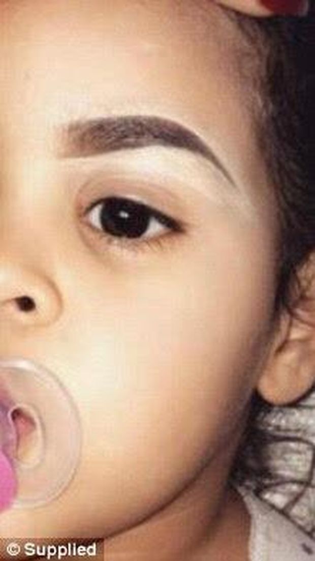 Terbentuk Sempurna, Alis Bocah 2 Tahun Ini Disamakan dengan Kim Kardashian