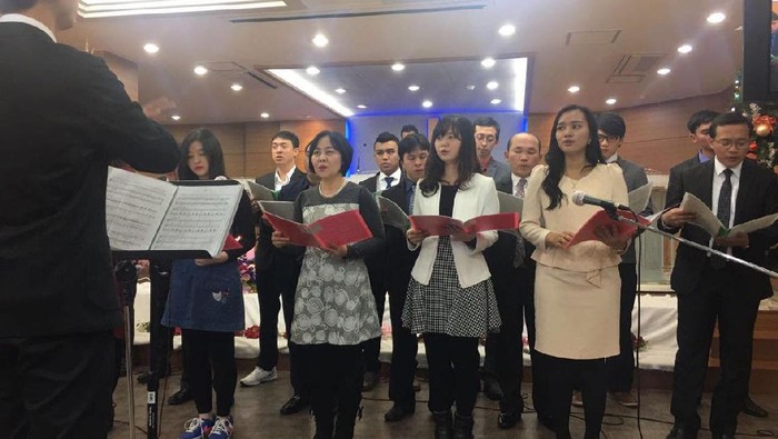 Rukun dan Hangatnya Perayaan Natal para WNI di Seoul