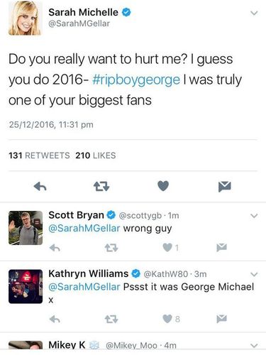 Duka Cita untuk George Michael, Aktris Ini Salah Sebut Nama Musisi yang Masih Hidup