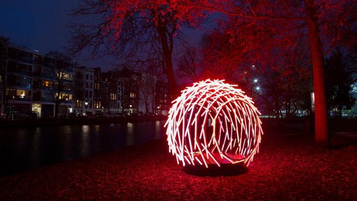 Wow! Kerennya Cahaya di Amsterdam Light Festival