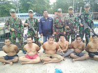 6 Orang Ditangkap di Selat Malaka, Diduga Kawanan Bajak Laut