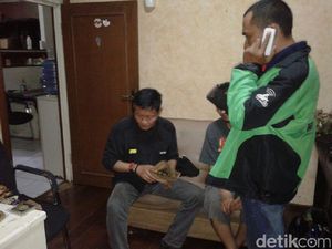 Polisi Tangkap Pengirim Sabu Pakai Go-Jek