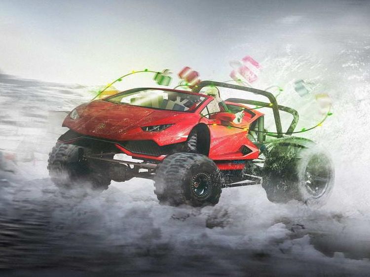 Desain Terbaik Mobil Santa Claus