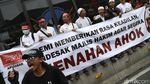 Penampakan Massa Anti Ahok di Jalan Gajah Mada