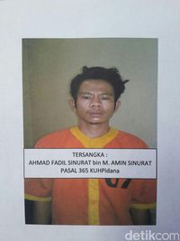 Ini Wajah Tiga Tahanan yang Kabur dari Mapolsek Ujungberung Bandung