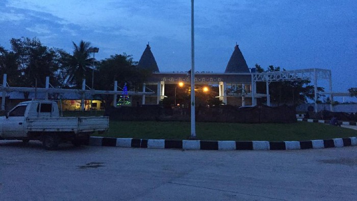 Megahnya Pos Lintas Batas Negara Motaain yang akan Diresmikan Jokowi