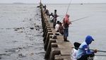 Menikmati Sore di Muara Baru