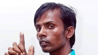Hero Alom menjadi sensasi di dunia maya dan terkenal sebagai pria paling tampan di Bangladesh. Dok.Twitter/@AlomBogra