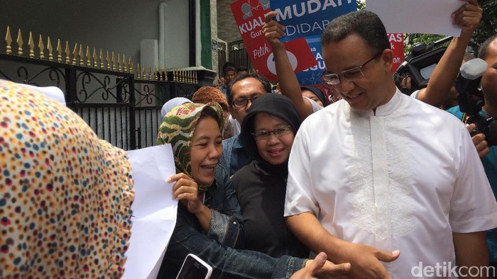 Didukung Kader NasDem, Anies: Mereka Ingin Jakarta Lebih Baik