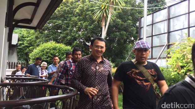 Ahok ke Rumah Lembang usai sidang