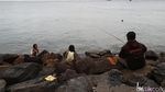 Menikmati Sore di Muara Baru