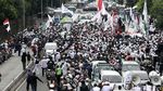 Massa Tumpah ke Jalan Gajah Mada, Lalin Macet