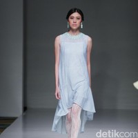 Koleksi Votum by Sebastian Gunawan mengusung tema Shades of Mind di IPMI Trend Show 2017. The Hall Lt. 8, Senayan City. Jakarta. [Foto: Mohammad Abduh/Wolipop]