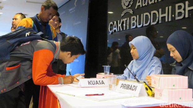 Peserta tax amnesty di Kantor Pusat Ditjen Pajak