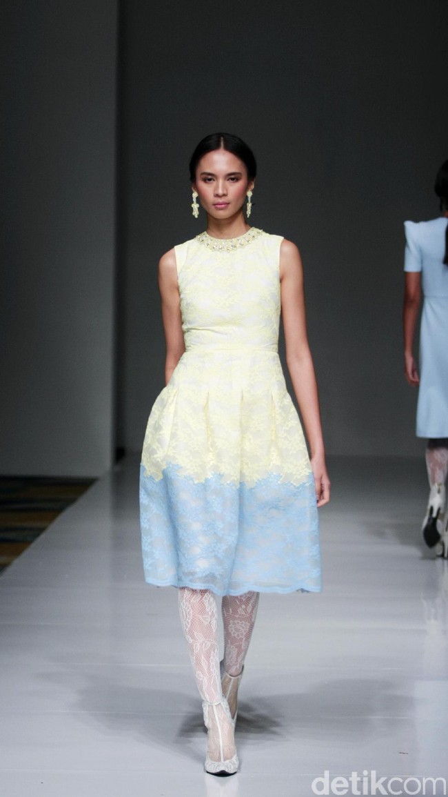 Koleksi Votum by Sebastian Gunawan mengusung tema Shades of Mind di IPMI Trend Show 2017. The Hall Lt. 8, Senayan City. Jakarta. [Foto: Mohammad Abduh/Wolipop]