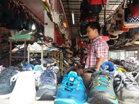 Aneka sepatu dari berbagai merek (Chaidir/detikTravel)