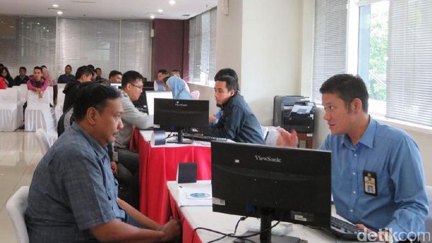 Peserta tax amnesty di Kantor Pusat Ditjen Pajak