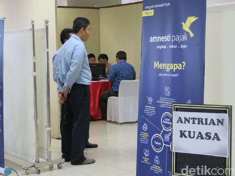 Tax amnesty di Kantor Pusat Ditjen Pajak