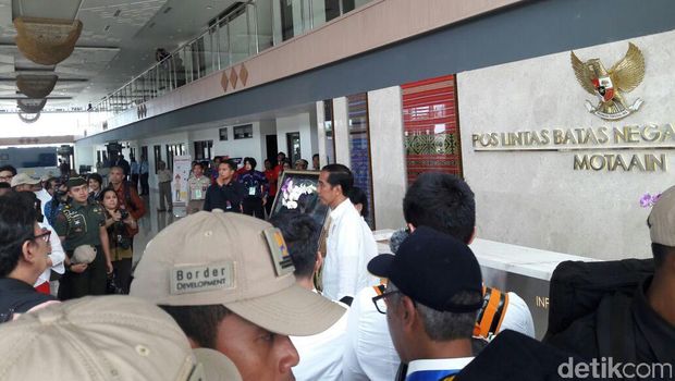 Pos Perbatasan Mirip Kantor Kelurahan, Jokowi: Sekarang Jadi Megah