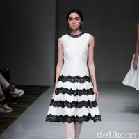 Koleksi Votum by Sebastian Gunawan mengusung tema Shades of Mind di IPMI Trend Show 2017. The Hall Lt. 8, Senayan City. Jakarta. [Foto: Mohammad Abduh/Wolipop]