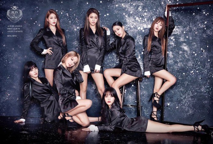 Aura Seksi AOA di Teaser Foto Album Terbaru