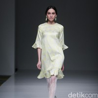 Koleksi Votum by Sebastian Gunawan mengusung tema Shades of Mind di IPMI Trend Show 2017. The Hall Lt. 8, Senayan City. Jakarta. [Foto: Mohammad Abduh/Wolipop]