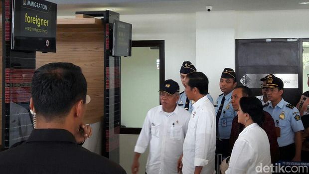 Presiden Jokowi resmikan PLBN Motaain di NTT