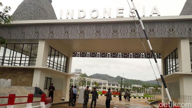 Ini Penampakan PLBN Motaain yang akan Diresmikan Jokowi