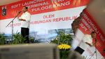 Menhub Budi Karya Resmikan Terminal Pulogebang