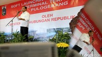 Dengan peresmian terminal terpadu ini, Menhub mengingatkan agar jangan ada lagi terminal bayangan.